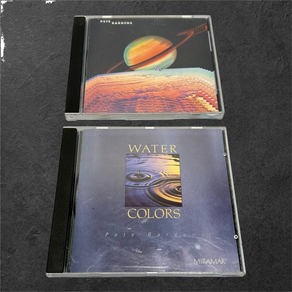 Pete Bardens CD Lot Seen One Earth Water Colors Electronic